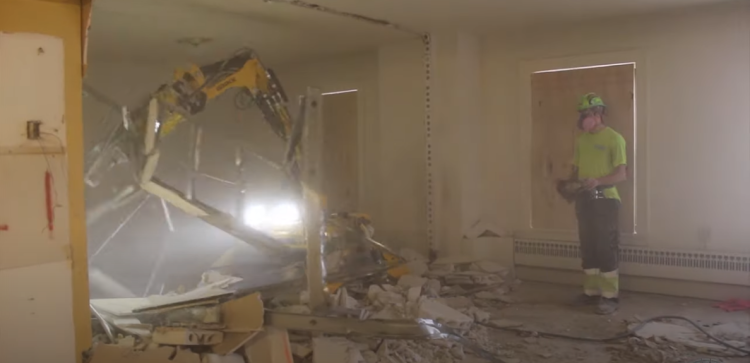 Vaciado de locales en La Bisbal del Penedès